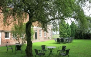 Tuin en terras van Erve Oostwold